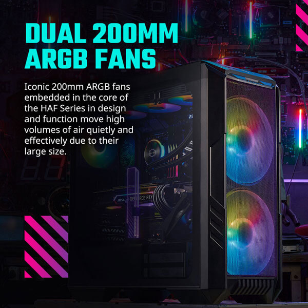 Cooler Master HAF 500 ATX Mid Tower Case